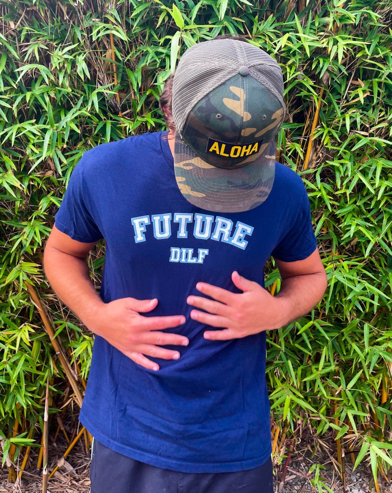 FUTURE DILF Navy Tee