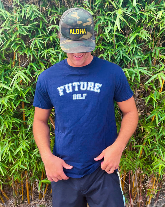 FUTURE DILF Navy Tee