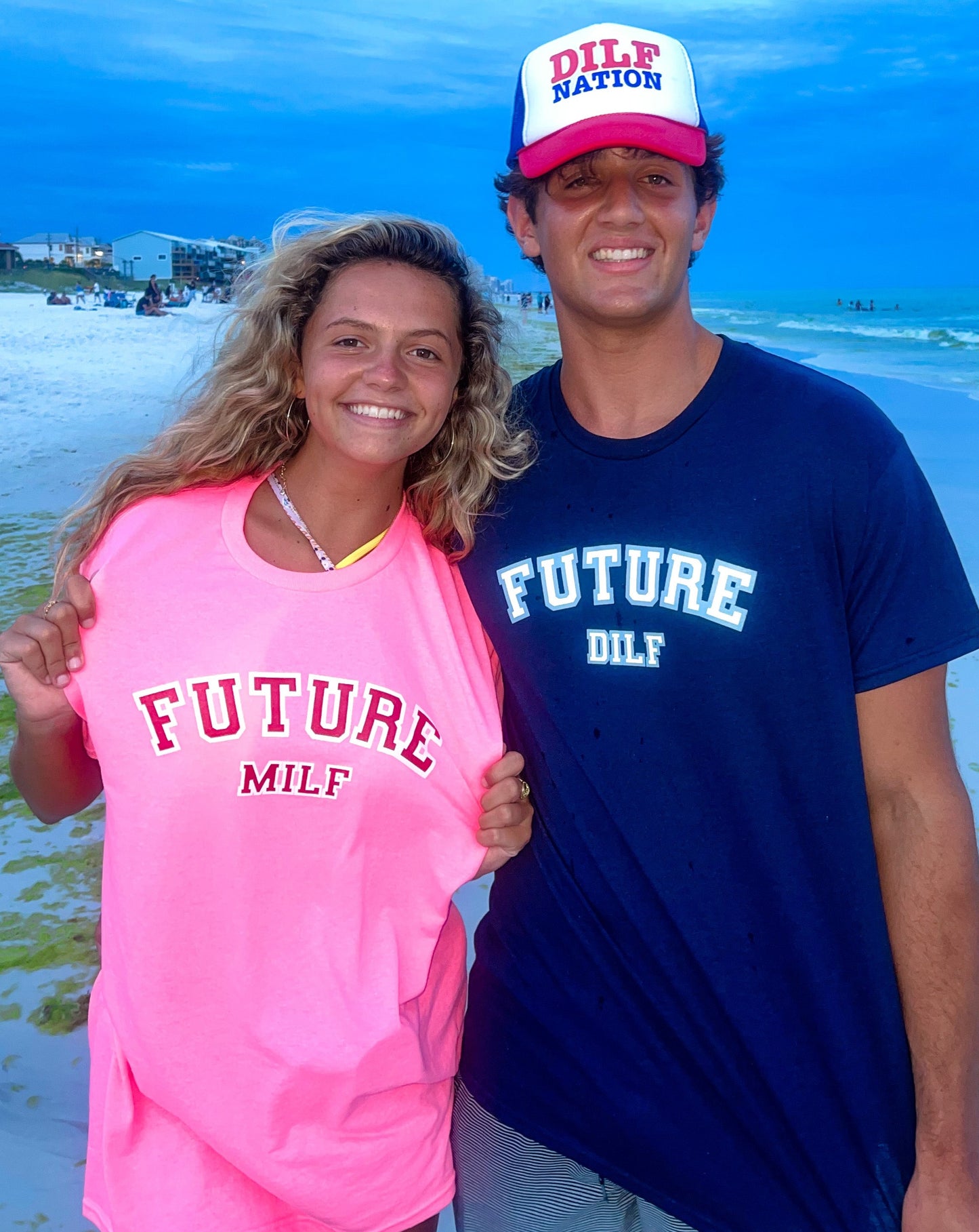 FUTURE DILF Navy Tee