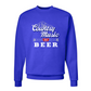 COUNTRY MUSIC & BEER Crewneck
