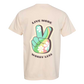 LIVE MORE WORRY LESS Ivory Tee