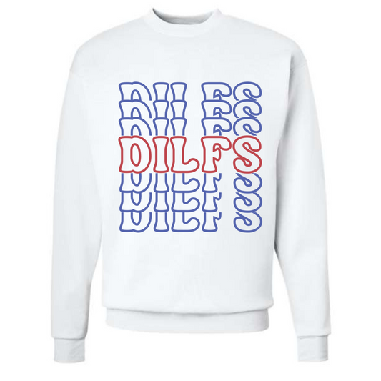 DILFS White Crewneck