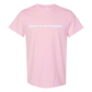 WHAT'S UP F*CKERS Light Pink Tee