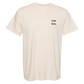 LIVE MORE WORRY LESS Ivory Tee