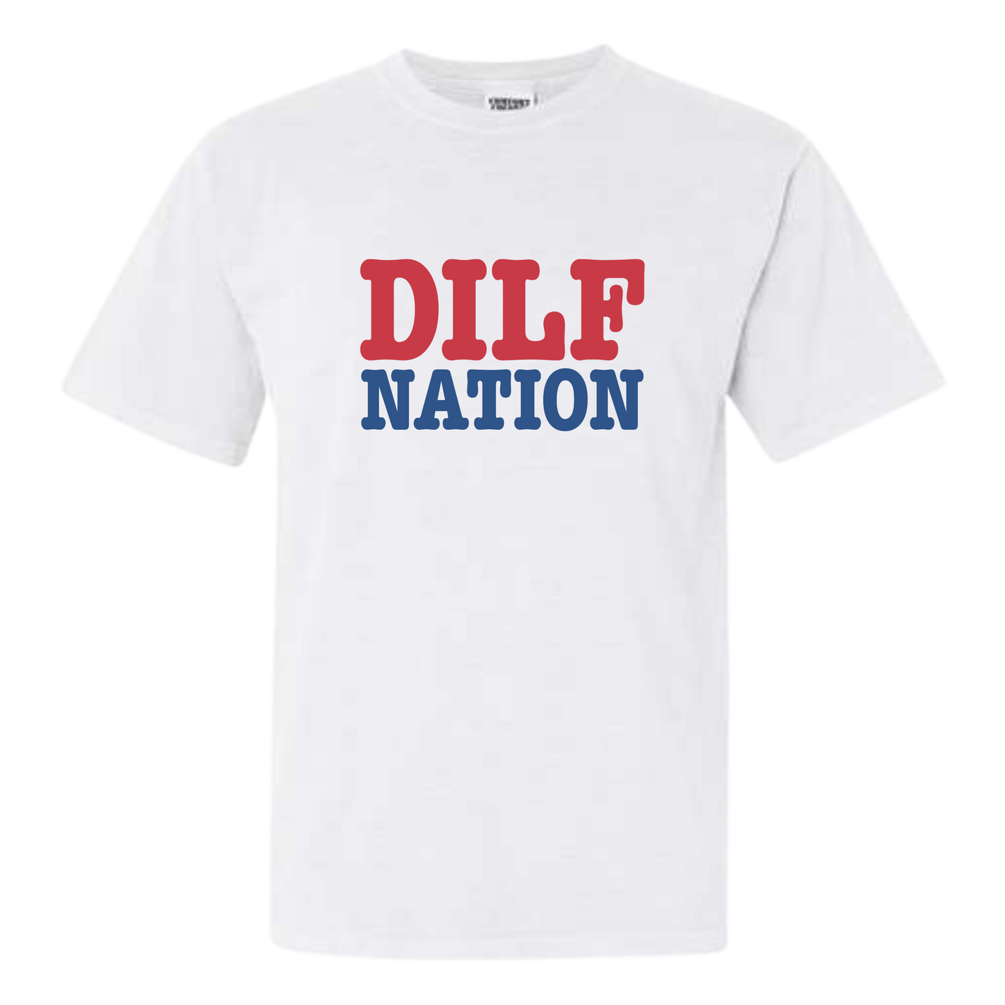 DILF NATION White Tee